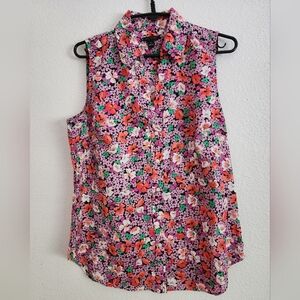 Ann Taylor sleeveless Essential Shirt (Sz Medium)
